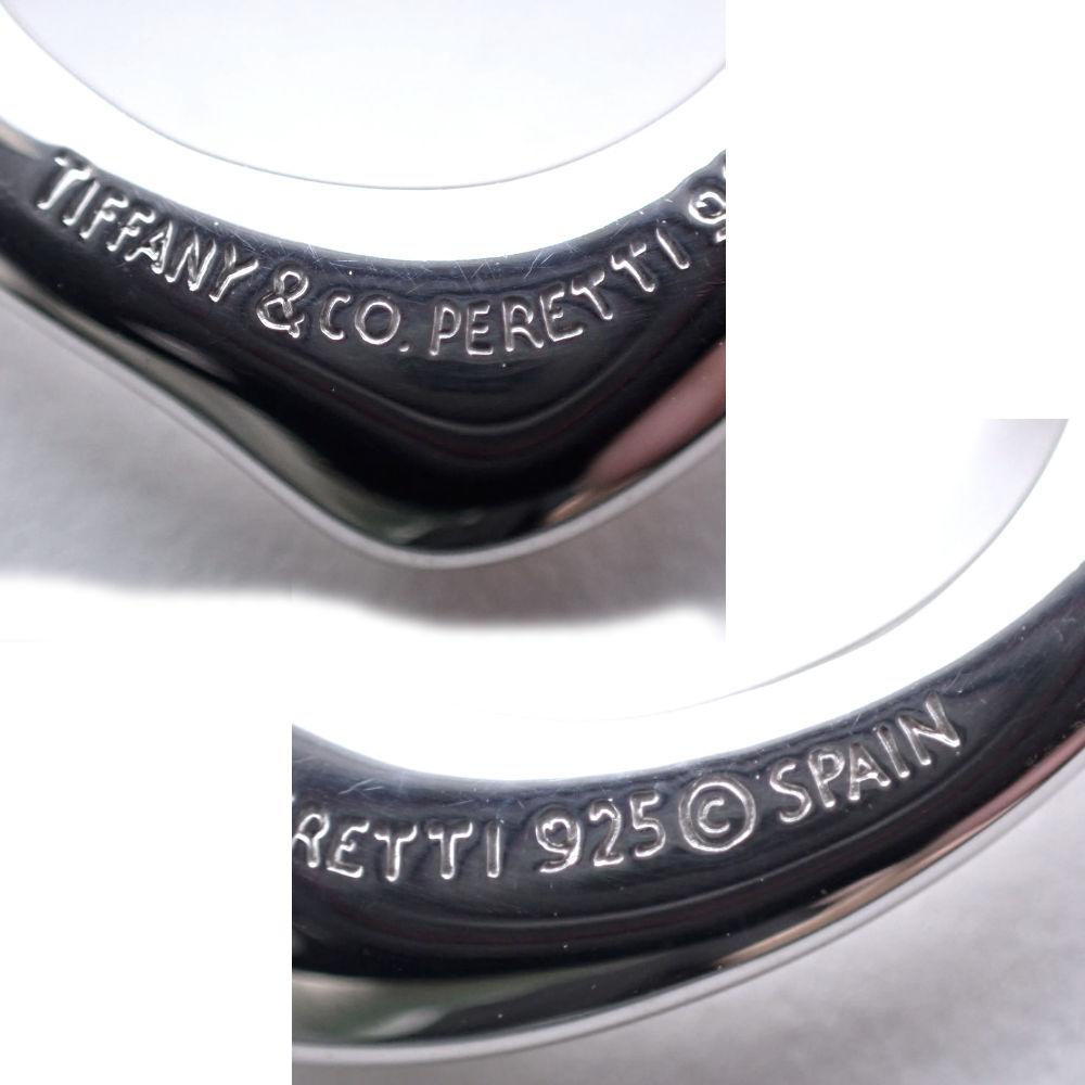 [Used] TIFFANY/Tiffany 925 Open Heart Pendant/Necklace/j7-5