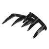 Rear Bumper Lip Splitter Canards Vents Replacement for Mercedes Benz W176 A200 A250 A260 A45