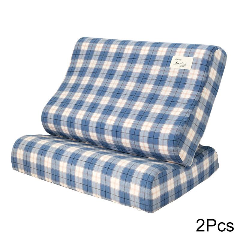 Наволочка из цветного хлопка, стираного хлопка, латекса, детская, 30x50, наволочка из хлопка для младенцев, 27x44, наволочки с эффектом памяти