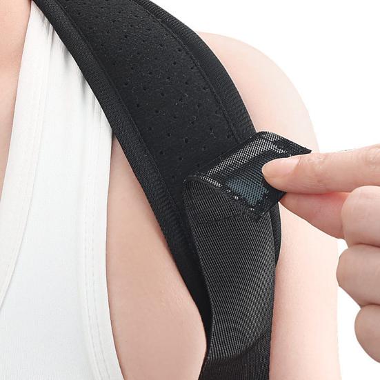 Корректор осанки спины, застежка, регулируемый пояс для коррекции горбатости, удобный пояс для поддержки спины для женщин и мужчин