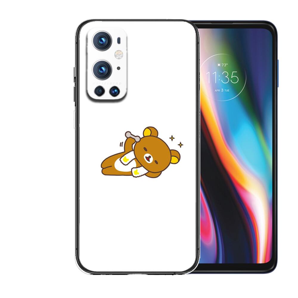 TOPLBPCS Cute Rilakkuma For OnePlus Nord N100 N10 5G 9 8 Pro 7 7Pro Case Phone Cover For OnePlus 7 Pro 1+7T 6T 5T 3T Case