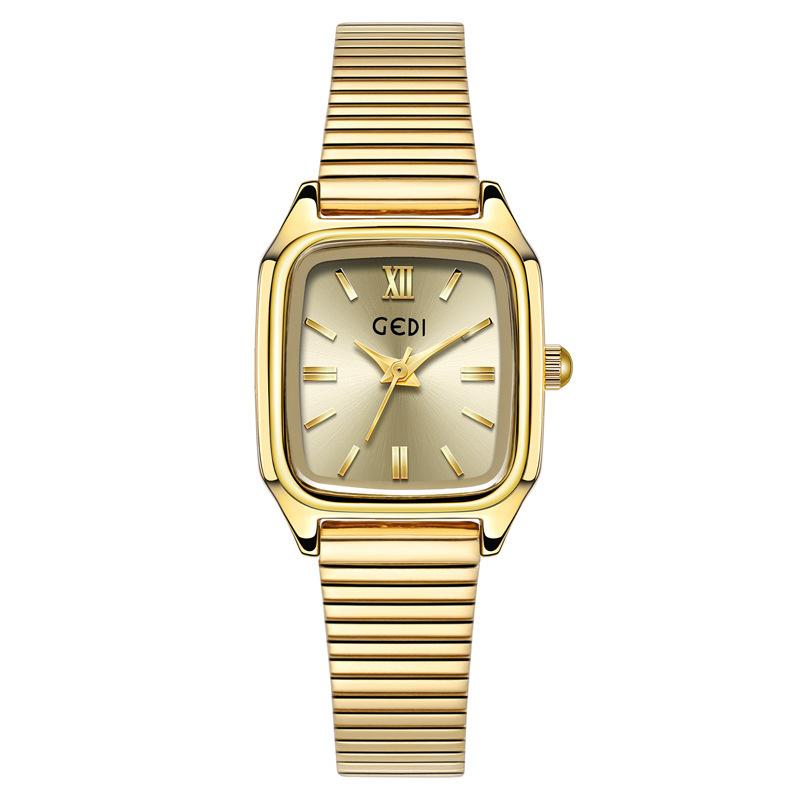 Medieval High-Value Women'S Watch Niche High-End Quartz Watch Women'S Simple Waterproof Steel Belt Watch