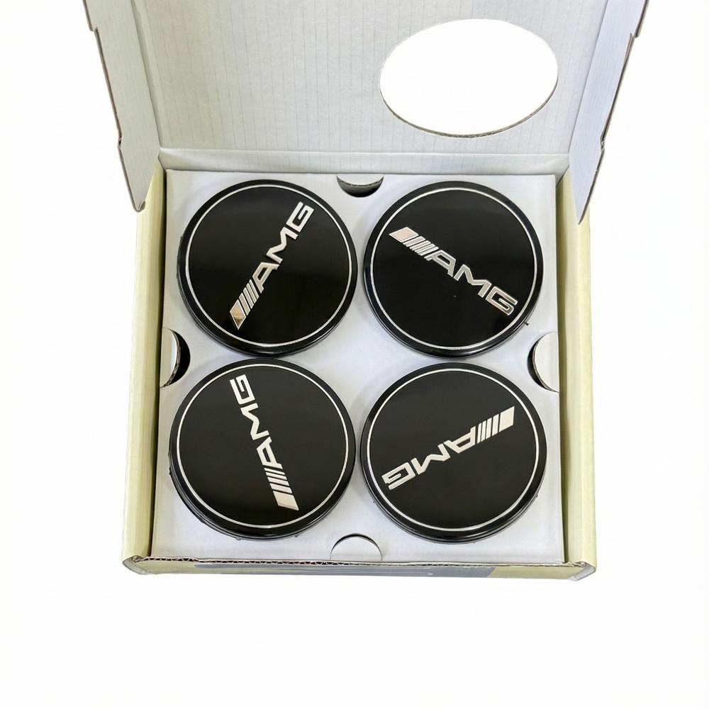 4PCS 75mm Car Floating Wheel Center Hub Caps Cover Mercedes amg Apple Tree w204 w211 w205 W212 w203 w213 w124 car accessories