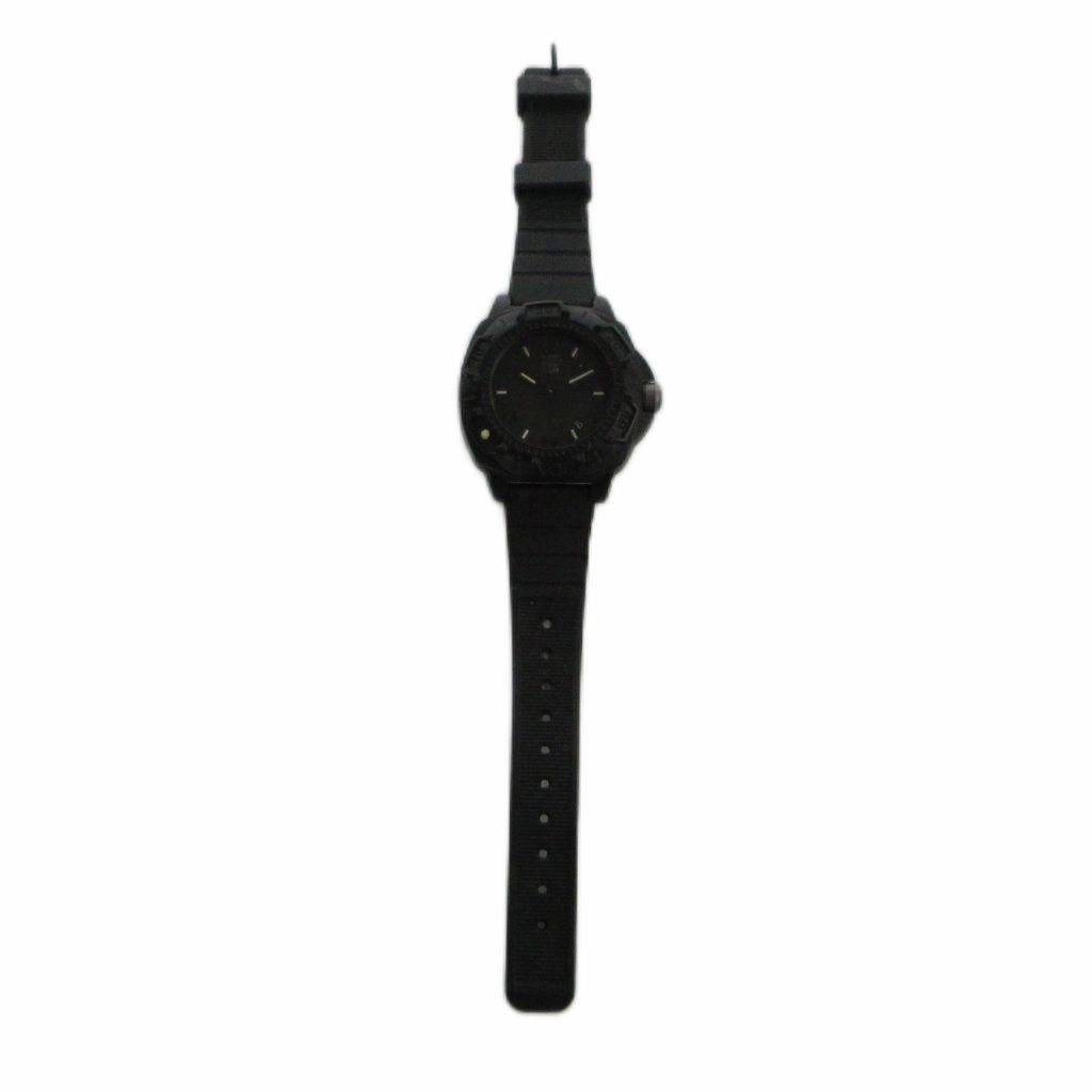 Б/у наручные часы Luminox серии SENTRY 0200 кварцевые с календарем, цвет корпуса - черный, артикул GY11 /MQ