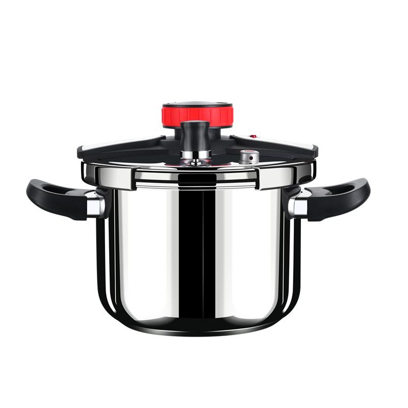 Скороварка из нержавеющей стали. 5 предохранительных клапанов системы безопасности, пароварка для приготовления пищи, совместима со всеми типами плит.