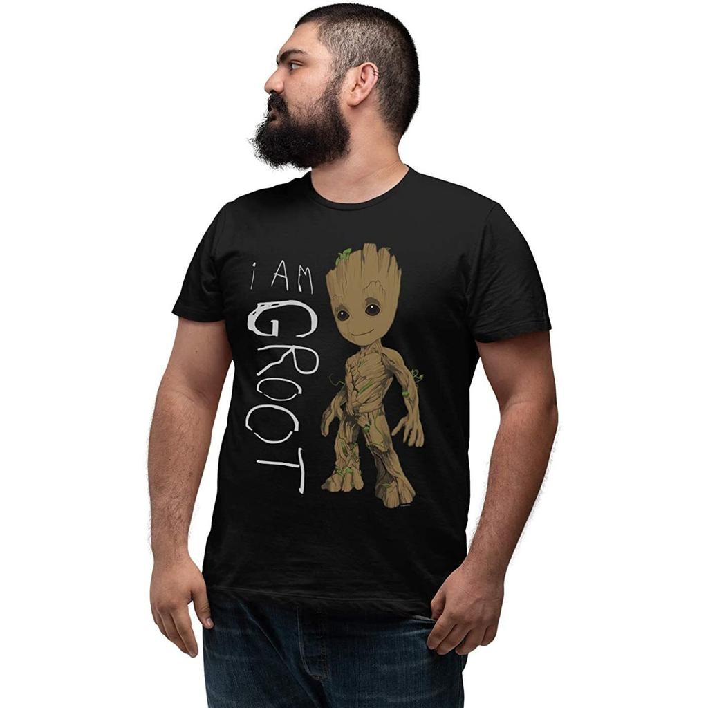 Guardians Of The Galaxy 2 Unisex Adult I Am Groot Scribble T-Shirt