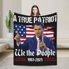 Charlie Kirk Death Blanket Freedom Super Soft Aesthetic Plush Throw Blanket For Children Living Room Flannel Bedspread Bed Cover