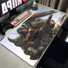 Xxl Large Gaming Mouse Pad Hot Sale Mechanical Warrior GGundam ZZaku Ii Desk Mat Designed Specifically Gamer Notebook Mousepad