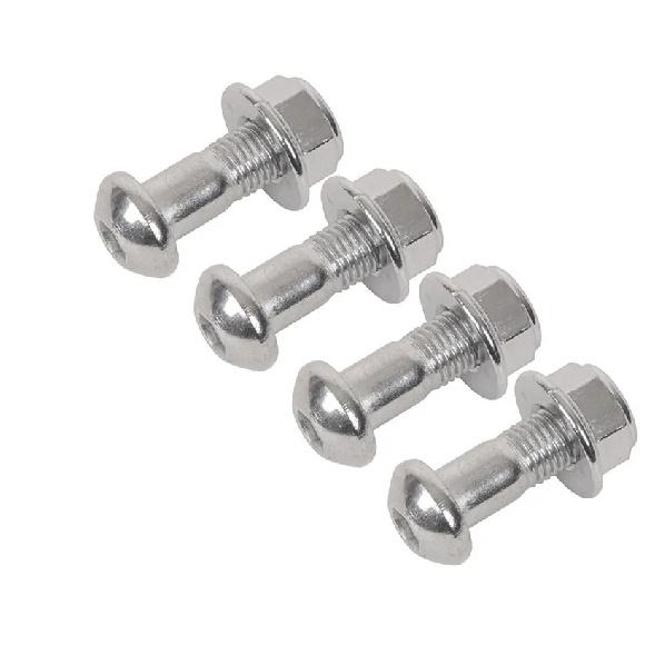 Motorcycle Wheel Sprocket Hub Bolt Stud Nut M10X35 for Yamaha Raptor 700 YFM700R YFZ450 350 YFZ450R YFZ450Rse YFZ450X 2006-2021