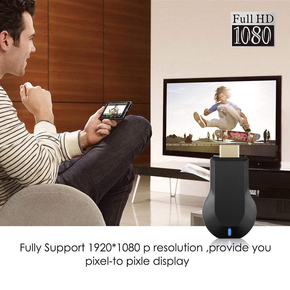 TV Stick 1080P HD Беспроводной Wi-Fi дисплей TV Dongle Receiver для AnyCast M2 Plus для Airplay HDMI для DLNA Miracast