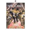Ballerina Library Lion The New Yorker Magazine Wall Art Canvas Painting Posters And Prints Wall Pictures For Living Room Decor No Frame