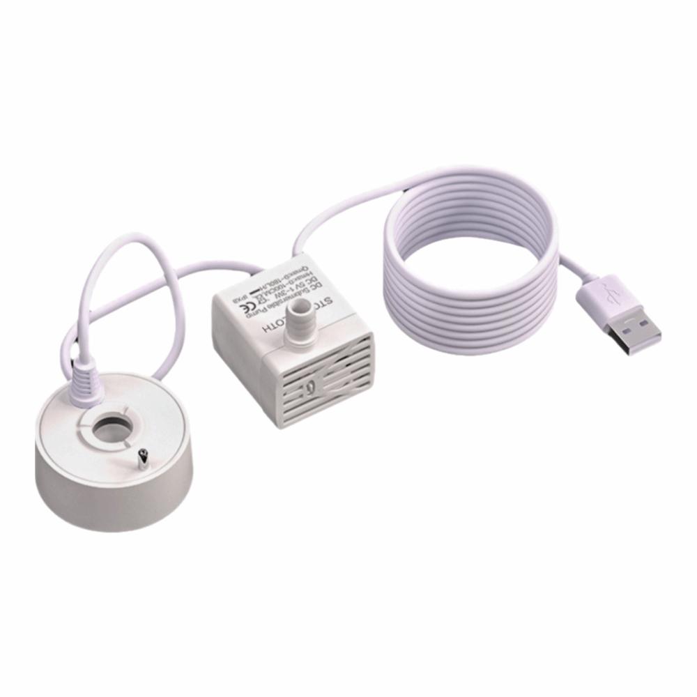 2-IN-1 Fog Machine Colorful LED Lights Landscaping Humidifier Water Pump Fogger  Desktop Fountain