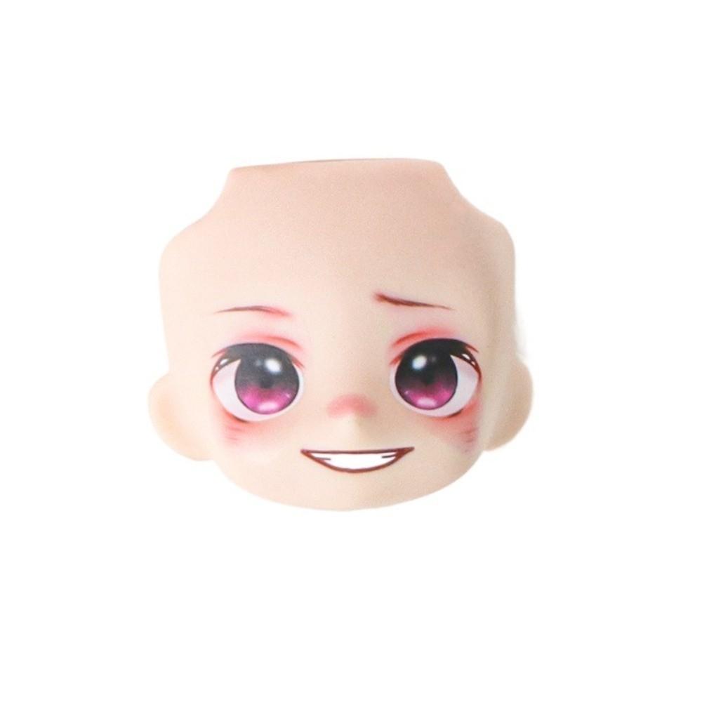 Сменная голова куклы OB11 Лицо младенца Выражение лица 3D Аниме Наклейки Глаза Для головы GSC