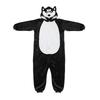 Onesie Kigurumi Pajamas Costume Disguise Black Husky : 175 - 185Cm