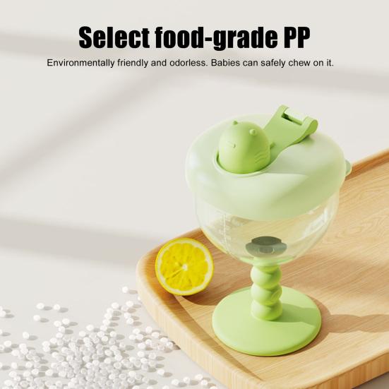 Бокал с крышкой, трубочкой и мерными делениями. Герметичная дорожная кружка. Детская поилка для вечеринок, дней рождений и использования на открытом воздухе.