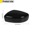 Накладка на боковое зеркало заднего вида для Infiniti G37 2008-2013 G25 11-12 Q40 2015 Q60 14-15 Глянцевый черный / Углеродное волокно Колпачок зеркала заднего вида