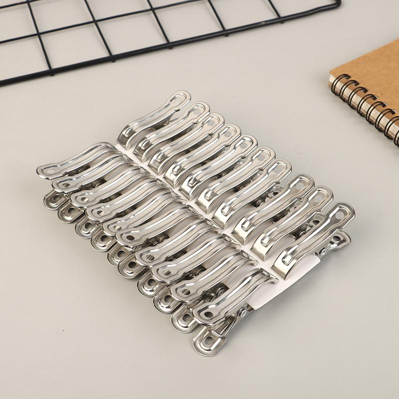 20 шт. Прищепки для белья из нержавеющей стали, зажимы для полотенец для бассейна и пляжа, прищепки для одежды, зажимы для прививки садовых растений, зажимы для одежды и одеял