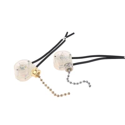 Настенный светильник, тросовый переключатель, универсальная цепочка, потолочный вентилятор, запасные части для лампы