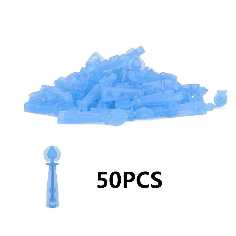 50 шт. одноразовых игл для удаления черных точек, инструмент для удаления черных точек и чистки лица, иглы из нержавеющей стали