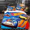 Пододеяльник с 3D-принтом Hot Wheel Monster Truck, наволочка, комплект постельного белья размера Твин, Фул, Квин, Кинг для декора спальни 01