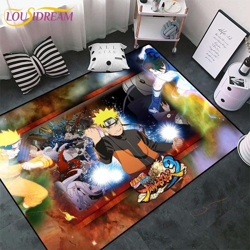 Аниме Наруто узор ковры гостиная противоскользящий коврик детские коврики для спальни коврик для йоги большой ковер декор