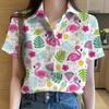 Womens Shirts Cute Cartoon Animal Flamingo 3D Printed Casual Tops Blouses Hawaiian Short Sleeve Button Beach Shirt Summer Shirts
