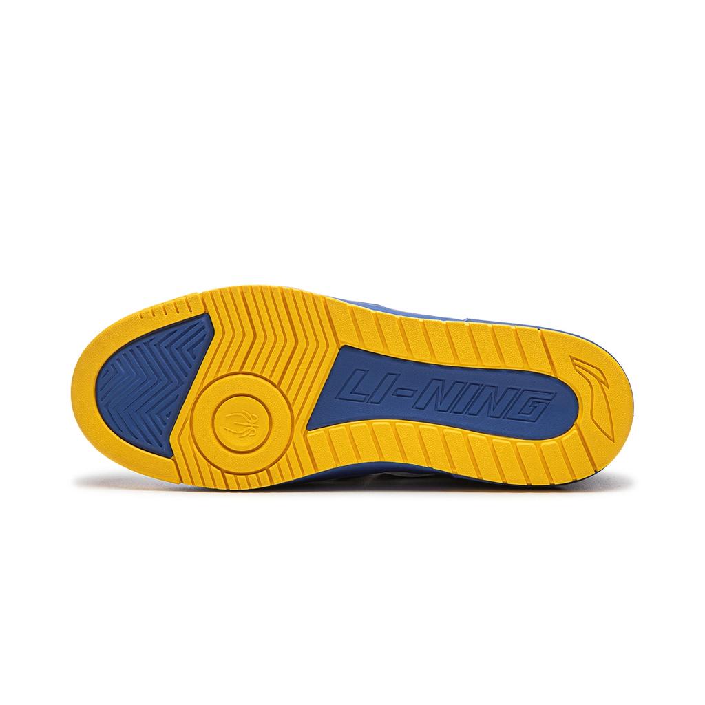 Мужские кроссовки Li-Ning Коллекция для баскетбола Скейт-обувь Мужская низкая стандартная Белый/Спектральный желтый