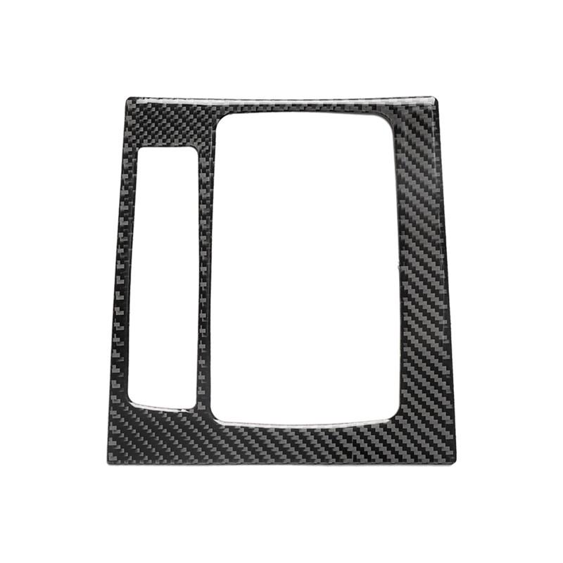 Подходит для Mazda Axela Atenza 2017-2018 Аксессуары из углеродного волокна салон автомобиля Центр управления переключением передач Панель Крышка Отделка Наклейка