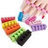 Pedicure Toe Separators Set Bulk Nail Art Finger Separators Soft Foam Toe Stretcher For Toes & Finger Relaxing Holding