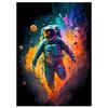 Abstract Space Astronaut Colorful Prints Poster Canvas Painting Modern Wall Art Pictures For Living Room Bedroom Home Decoration