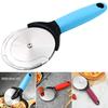 Pizza Cutter with Protective Cover Sharp Edge Ergonomic Handle Smooth Cutting Surface Rust-proof Pizza Wheel Kitchen Gadget