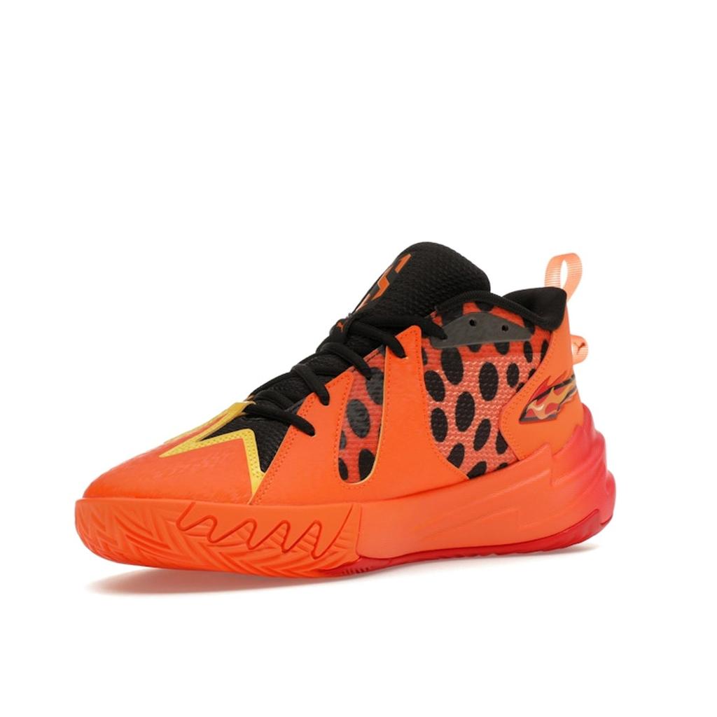 Кроссовки унисекс Cheetos x Puma Scoot Zeros Flamin Hot Оранжевый For-All-Time-Red Rickie-Orange 309840-02