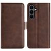 Dual-side Magnetic Buckle Horizontal Flip Leather Phone Case