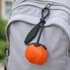 Изысканный кожаный брелок-подвеска в виде хурмы Элегантная форма фрукта Модный подвес для сумки Милое универсальное подвесное украшение Брелок