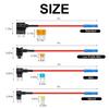 16 Pack 4 Types Fuse Tap, Upgraded 12V Car Add a Circuit Fuse Tap Kit - Standard Mini Micro2 and Low Profile Mini Fuses Taps, ATO ATC ATM APM Fuses