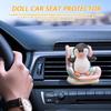 Кукольное автокресло Мягкая кукла Автокресло Настольное украшение Плюшевая игрушка Автокресло для седана Грузовика Любители творческой игры Игра