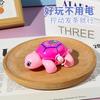 Заводные игрушки Маленькая черепашка Малыш Учится ползать Милая заводная маленькая черепашка Смешная Будет трясти головой и хвостом Интерактивная игрушка для малыша