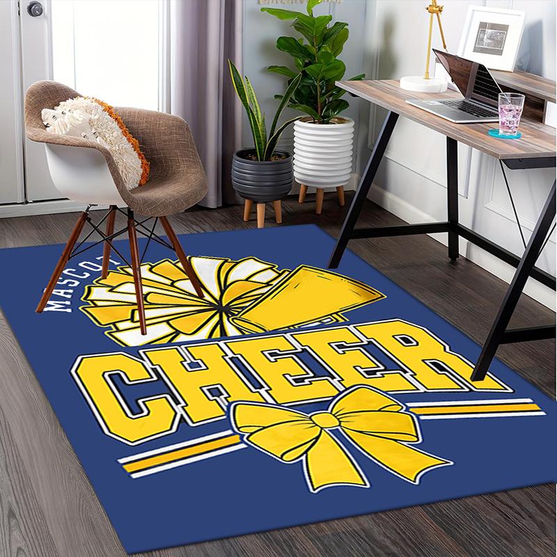 Mascot Cheer Chair Mat: Office Carpet, Oversized Rug for Home Decor, Sofa Mat, Desk Pad, Gift Idea for Any Room