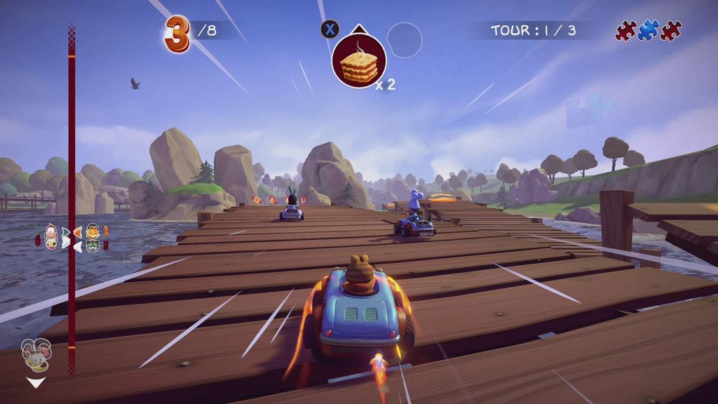 Garfield Furious Racing North Switch Карт (Импортированная Америка) –