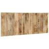 Headboard 200 cm Solid Raw Mango Wood