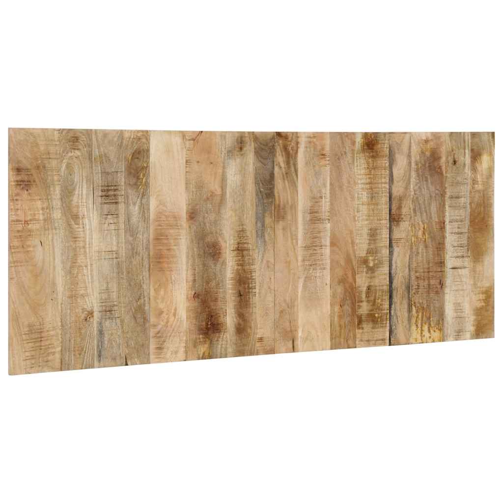 Headboard 200 cm Solid Raw Mango Wood