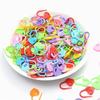 10pcs Plastic Resin Small Clip Locking Stitch Markers Crochet Latch Knitting Tools Needle Clip Hook Sewing Tool Mixed Color