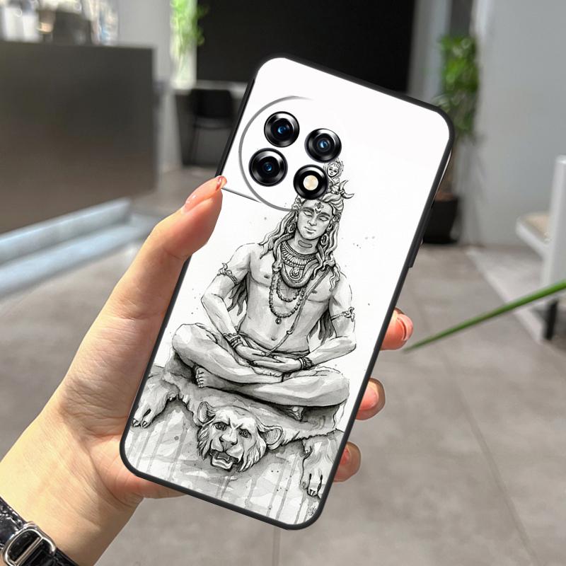 Lord Shiva Hindu God Buddha India Case For OnePlus Nord CE 5 2 3 4 Lite N20 N30 OnePlus 15 13 12 R 11 10 9 Pro 8T 10T 10R Cover