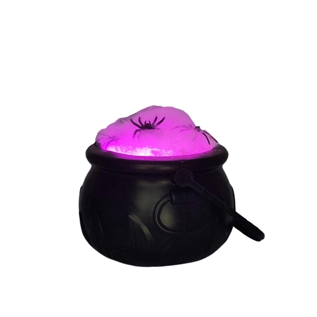 Funny Halloween DIY Witch Color Changing Stirring Pot Set Party Desktop Decoration Ornaments Cos Witch Props