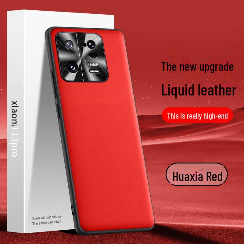 Защитный чехол Liquid Leather Anti-Fall & Anti-Fouling для Xiaomi 13 Pro
