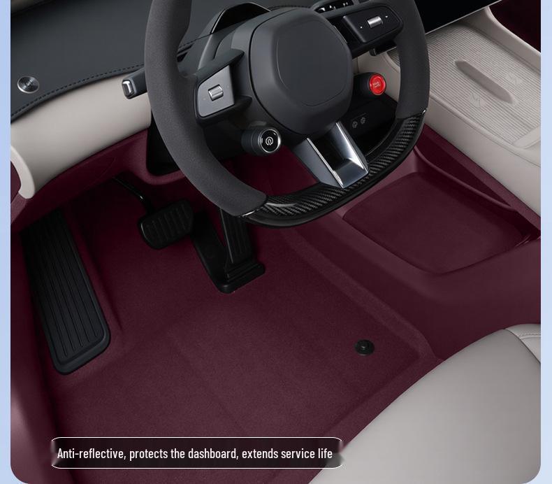 Xiaomi YU7 Dashboard Sunshade: Anti-Glare, Light-Blocking Mat for Center Console Protection.