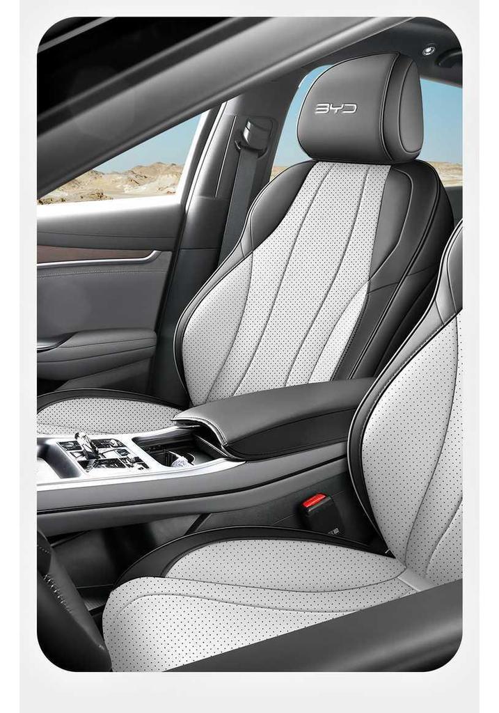 Умные чехлы на сиденья BYD Seal DM-i 2025-2026: Автомобильные чехлы полного покрытия, для всех сезонов.