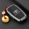 Чехол-брелок Совместим с 2025 2024 Toyota Sienna Highlander Corolla Crown Venza RAV4 Tacoma Fortuner Land Cruiser