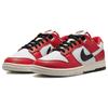 Nike Dunk Low Split - Мужские кроссовки Chicago Red University-Red Black DZ2536-600