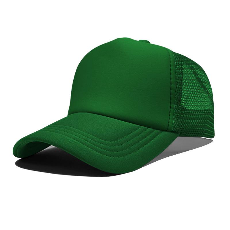 High Quality Custom LOGO 5 Panel Mesh Baseball Cap Print Embroidery Sponge Foam Trucker Hats